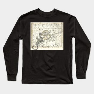 Scorpio Constellation Celestial Atlas, Alexander Jamieson Long Sleeve T-Shirt